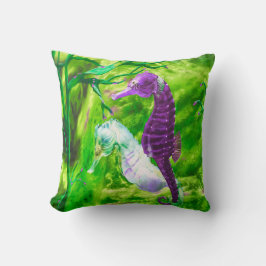 Holding-Schwanz-Rückenpilz Kissen