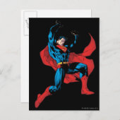 Holding up a heavy object postkarte (Vorne/Hinten)