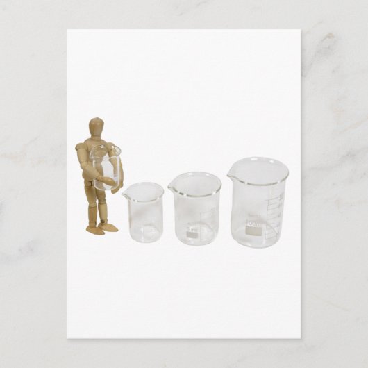 HoldingBeaker013110 Postkarte (Vorderseite)