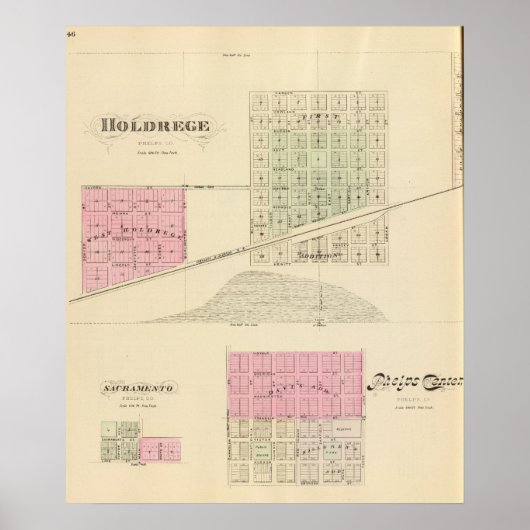 Holdrege, Nebraska Poster (Vorne)