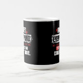 Hole Alles Motivierendes Mindset-Grafik Kaffeetasse (Mittel)