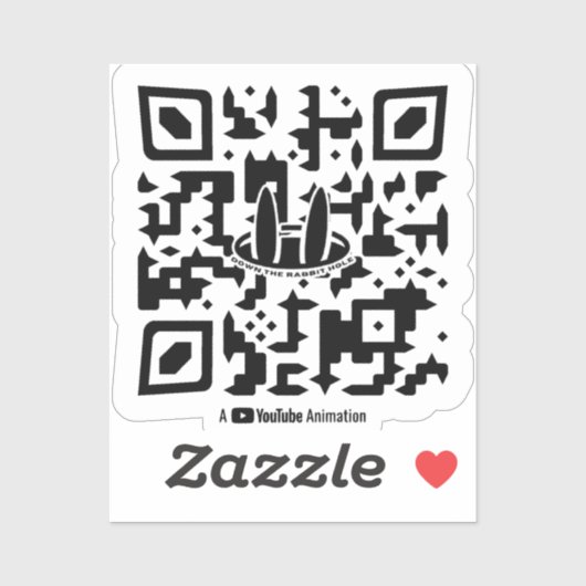 Hole-Aufkleber hinunter Aufkleber (Blatt)