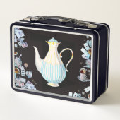 Hole-Box entlang des Kaninchens Metall Brotdose (Rückseite)