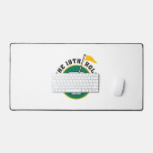 Hole Funny Golf Dadism Schreibtischunterlage (Tastatur & Maus)