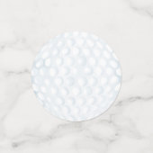 Hole In One Boy Golf First Birthday Par-Tee Konfetti (Klein Vorderseite)