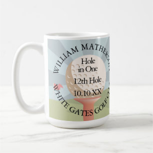 Hole in One Classic Personalisiert Kaffeetasse