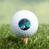 Hole In One Club 18 | Night Sky Mountain Golf Golfball (Insitu T-Shirt)