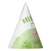 Hole In One First Birthday Party Partyhütchen (Links)