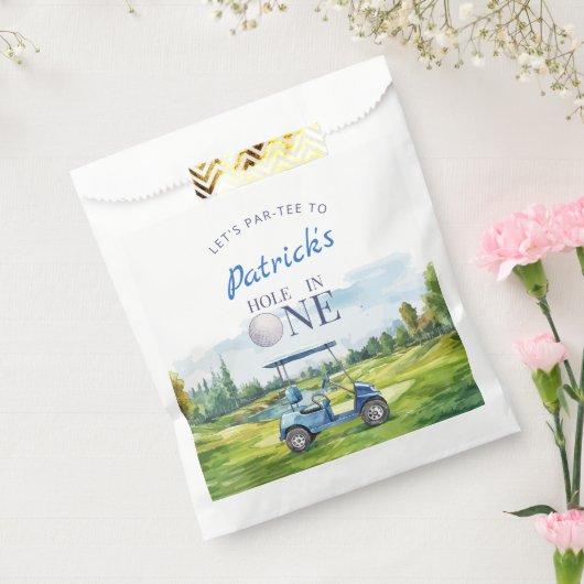 Hole In One Golf 1st Birthday  Geschenktütchen (Versiegelt)