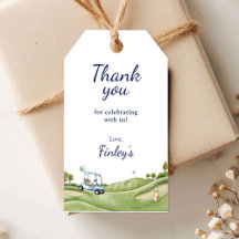 Hole In One Golf Par-Tee Danke Tags