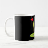 Hole In One Golfer 2021 Golf Hole In One Golfing Kaffeetasse (Links)