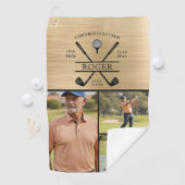 Hole In One Golfer 3 Foto Golfhandtuch (Insitu)
