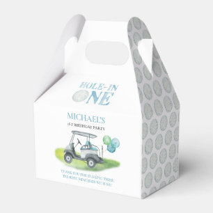 Hole-in-One Mini Golf Theme Geburtstagsgeschenk Bo Geschenkschachtel