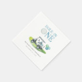 Hole-In-One Minigolf-Party Serviette (Ecke)