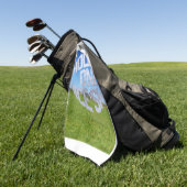 Hole In One Nice Shot Golf Towel Golfhandtuch (Gras)