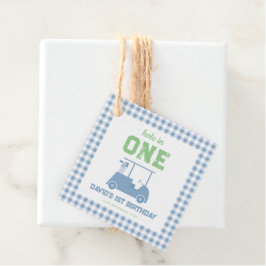 Hole in One Par Tee Boy 1st Birthday Geschenkanhänger