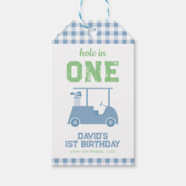 Hole-in-One Par-Tee Jungen Geburtstags Dankeschön Geschenkanhänger