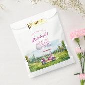 Hole In One Pink Golf 1st Birthday  Geschenktütchen (Versiegelt)