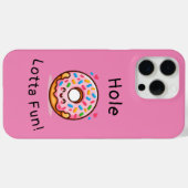 Hole Lotta Fun - Niedlicher Donut Case-Mate iPhone Hülle (Rückseite (Horizontal))