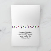 Hole Lotta Liebe, Donut Pub, Romantik ich Miss You Karte (Innenseite)