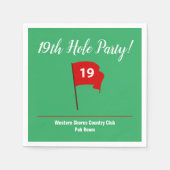 Hole Pub Party Napkin Serviette (Vorderseite)