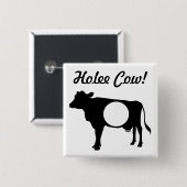 Holee Cow Button (Vorne & Hinten)