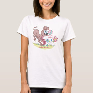 Holen der Ball-4/Neutrum Ihre Haustiere T-Shirt