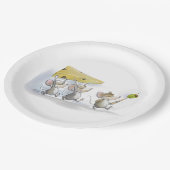 Holen in den Käse-(mit Oliven) Pappteller (Schrägansicht)