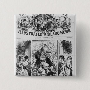Holen in Weihnachten Button
