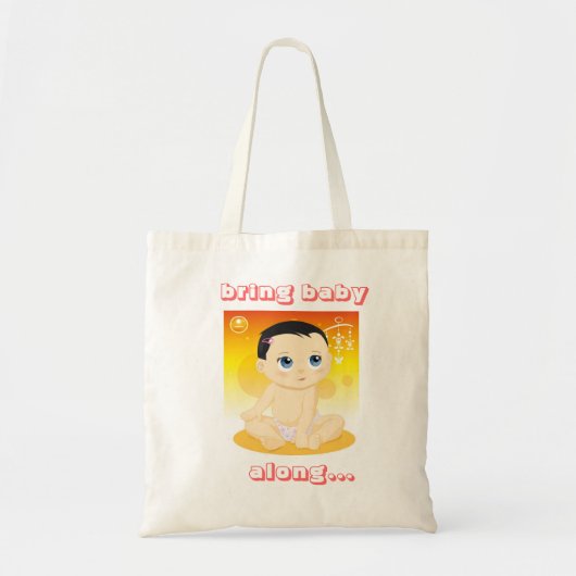 "holen Sie Baby entlang" Tasche (Vorne)