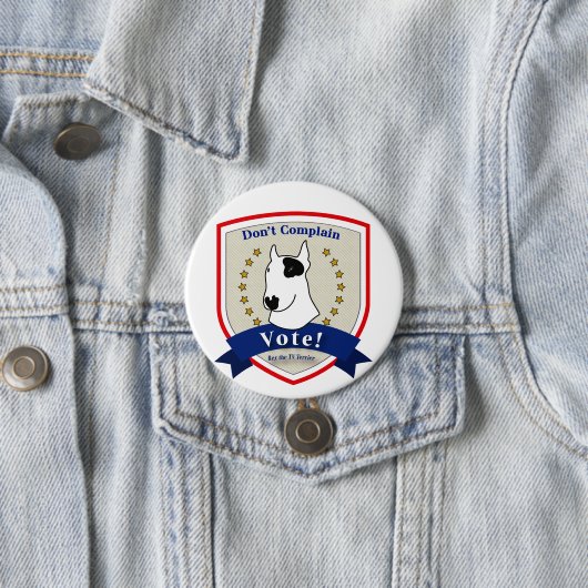 Holen Sie den Knopf für die Abstimmung raus Button (Beispiel)