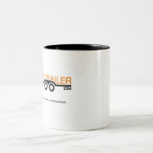 Holen Sie eine Anhänger-Tasse Zweifarbige Tasse (Mittel)