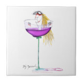 holen Sie eine Flasche, tony fernandes Fliese (Vorderseite)