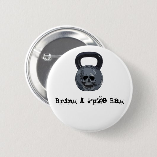 Holen Sie einen kotzentaschen-Knopf Button (Vorne & Hinten)