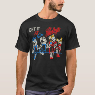 Holen Sie es sich bei Porkys Neon Sign T-Shirt