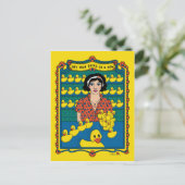 Holen Sie Ihre Enten in eine Row_B_ Postkarte (Stehend Vorderseite)