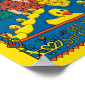 Holen Sie Ihre Enten in einem Row_B_8x10-Poster Poster (Ecke)