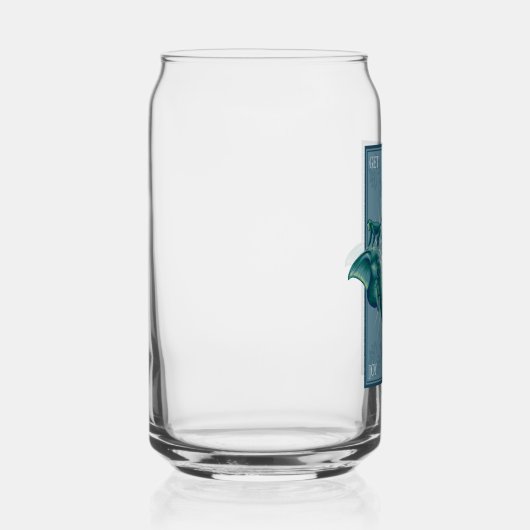 Holen Sie Ihre Freude zurück - der weiße Lotus Dosenglas (Rechts)