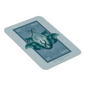 Holen Sie Ihre Freude zurück - der weiße Lotus Magnet (Rechte Seite)