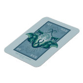 Holen Sie Ihre Freude zurück - der weiße Lotus Magnet (Linke Seite)