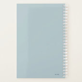 Holen Sie Ihre Freude zurück - der weiße Lotus Planer (Rückseite)