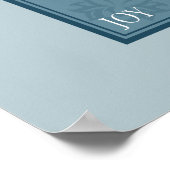 Holen Sie Ihre Freude zurück - der weiße Lotus Poster (Ecke)