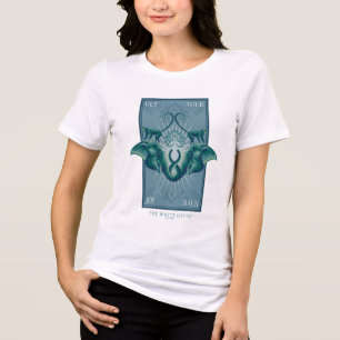 Holen Sie Ihre Freude zurück - der weiße Lotus Tri-Blend Shirt