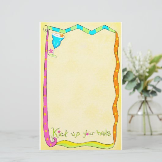 Holen Sie Ihre Heelse Gelbe Stationierung auf Briefpapier (Stehend Vorderseite)