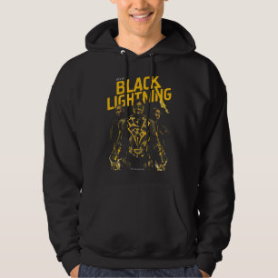 Holen Sie Lit - Schwarzes Blitz Hoodie
