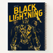 Holen Sie Lit - Schwarzes Blitz Notizblock (Rückseite)