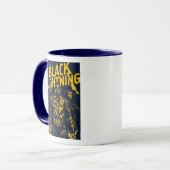 Holen Sie Lit - Schwarzes Blitz Tasse (Vorderseite Links)