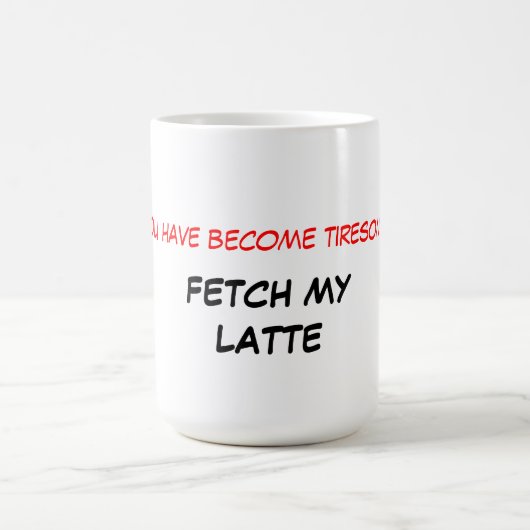 Holen Sie meine Latte Tasse (Mittel)