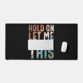 HOLEN SIE MICH AUF, DIESES moderne Schwarz-Einfach Schreibtischunterlage (Tastatur & Maus)