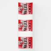 Holen Sie sich bald 4x12 Vinyl Banner (Vertikal)